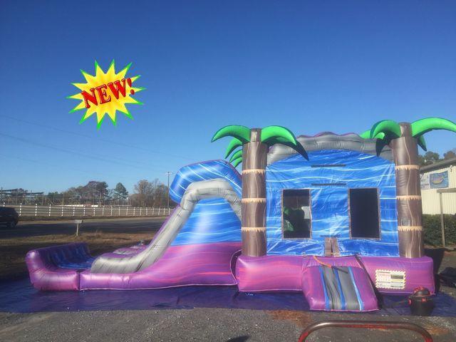 Purple Crush Combo Water Slide