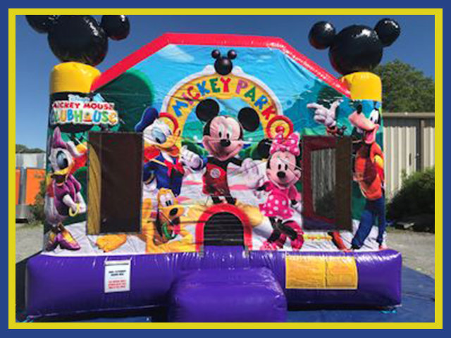 Disney Mickey Mouse Clubhouse castle bounce 15x15