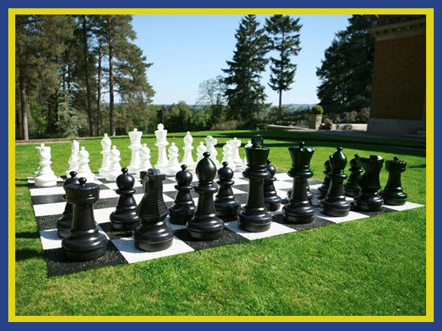 Giant Chess Board game Jumbo 