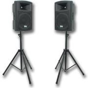 PA System additional speakers & stands
