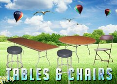 tables and chairs