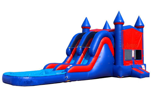 Large Double Slide Combo Waterslide