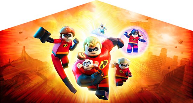 Lego Incredibles Themed Panel