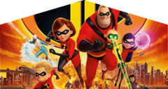 Incredibles 2 Themed Panel