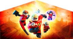 Lego Incredibles Themed Panel