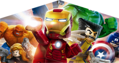 Lego Marvel Super Heroes Themed Panel