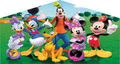 Mickey Mouse Clubhouse Themed Panel