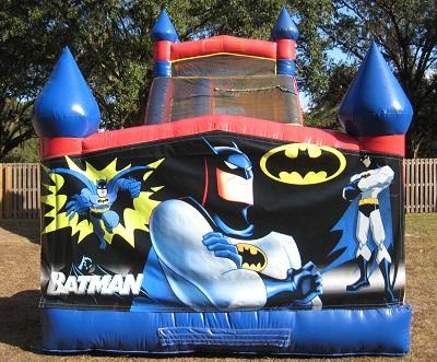 18ft Batman WET Slide Bounce House & Party Rentals |   Tampa FL.