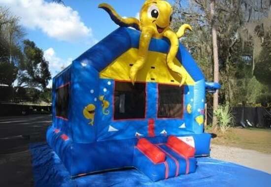 Bounce A Lot Inflatables happy octopus bounce house rental