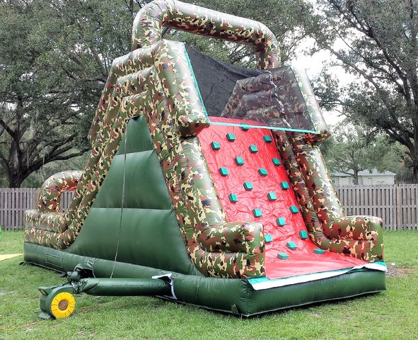 *NEW* 18ft CAMO Dry CLIMBING Slide - UNIT #551