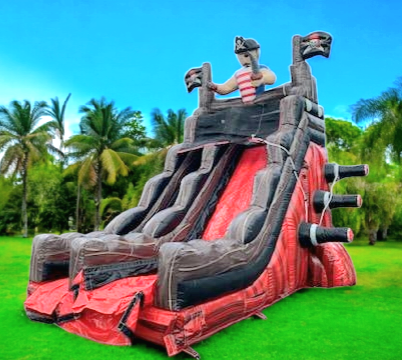 22ft Jolly Roger Dry Slide