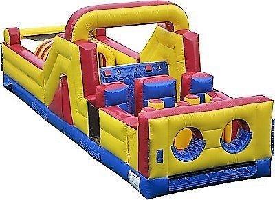 *NEW* 30ft Race n Rumble Two Lane Obstacle Course - UNIT #401