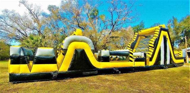 *NEW* 70ft TOXIC Two Lane DRY Obstacle Course - UNITS #436+437