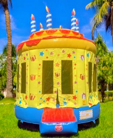 Birthday Cake Bounce House - UNIT 102