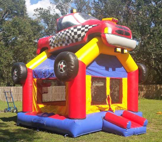 *NEW* Monster Truck Bounce w/Hoops - UNIT #107