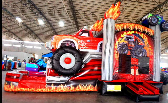 NEW 4 in 1 Monster Truck WET Combo  UNIT 233