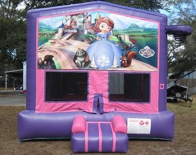 Sofia The First Pink and Purple Bounce w/Hoops UNIT #103