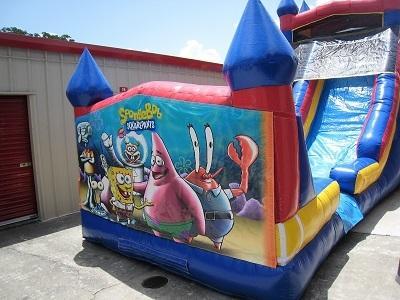 18ft SpongeBob Dry Slide - UNIT #528