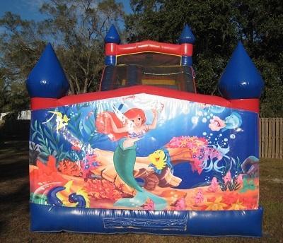 18ft Little Mermaid WET Slide - UNIT #528
