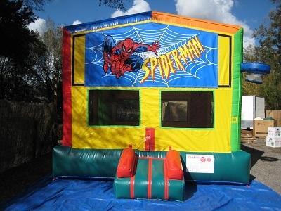 Spiderman 2 in 1 Multi-Colored Bounce w/Hoops - UNIT #112