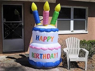 6ft Birthday Cake