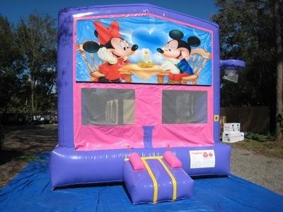 Mickey and Minnie Pink and Purple Bounce w/Hoops UNIT #103