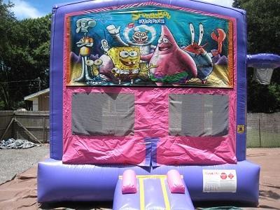 SpongeBob Pink and Purple Bounce w/Hoops UNIT #103