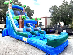 *ON SPECIAL for a LIMITED TIME*  NEW 18ft Palm Tree Water Slide w/ POOL - UNIT #539