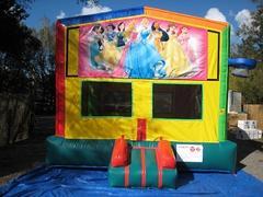 Princess 2 in 1 Multi-Colored Bounce w/Hoops - UNIT #112