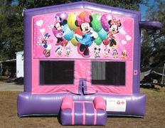 Minnie Mouse Pink and Purple Bounce w/Hoops UNIT #103