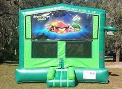 Angry Birds In Space 2 in 1 Green Bounce w/Hoops - UNIT #113