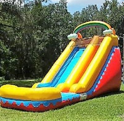 *ON SPECIAL for a LIMITED TIME* 18ft Rainbow Rush Water Slide - UNIT #540
