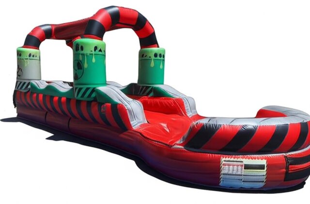 30ft Red Toxic Slip N Slide