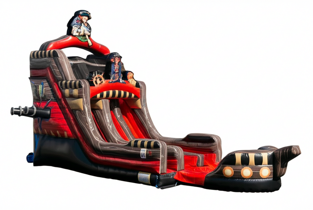 22ft Black Pearl Waterslide