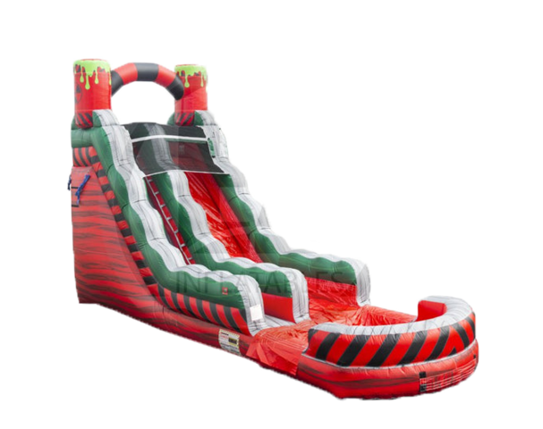 The 18ft Red Toxic Slide