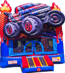 Monster Truck Bounce House