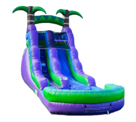 Purple Tropical 16ft Slide
