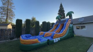 15ft Tropical Wave Slide