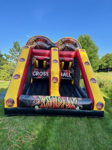 Inflatable Criss Cross Basketball Game