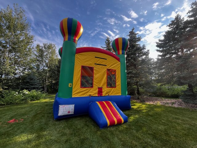 Balloon Top Bounce House