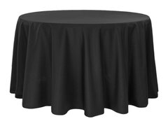 Black Linen Tablecloth