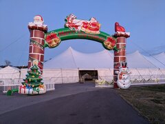Giant Inflatable Christmas Arch