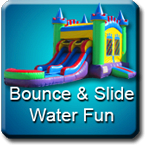  Bounce and Slide Water Fun