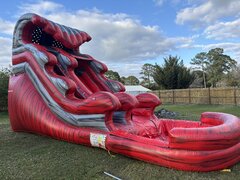 18 ft lava falls