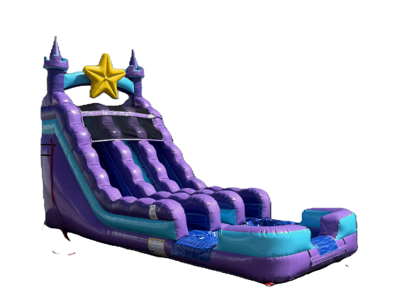 18ft Dual Lane Water Slide (AKA Sparking Falls)