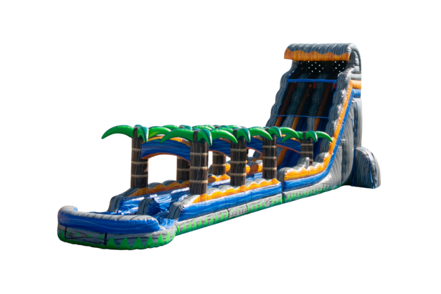 24ft Silver Falls Water Slide + Slip and Slide