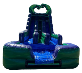 18ft Dual Lane Water Slide (AKA The Hulk)