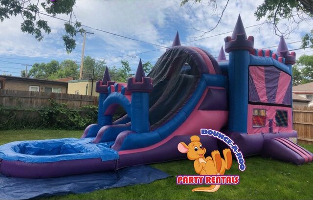 Purple Splash Combo Waterslide