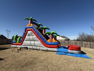 40ft Tropical Obstacle Slide