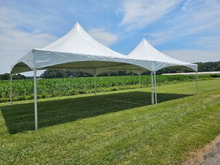 <center>20x40 High Peak Tent Rental</center>